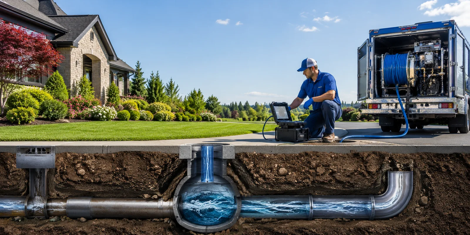 Drainage restoration information for Troutville, PA